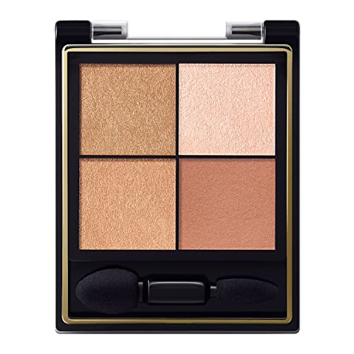 excel(エクセル) リアルクローズシャドウ CX01(タッセルミュール)ニュアンスカラー アイシャドウパレット 4色カラー 3つの質感(ツヤ・ラメ・マット) 1個 (x 1)